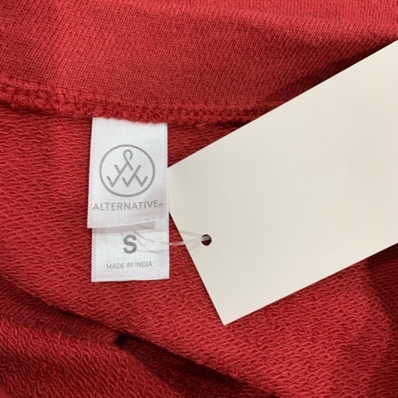 Alternative Drop Shoulder Terry Sweatshirt - Picture 5 of 5